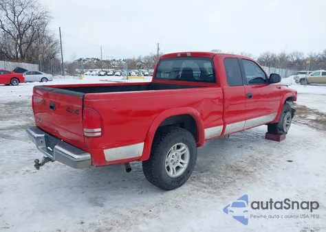 2002 Dodge Dakota Slt из США, поврежденный, VIN 1B7GG42N12S546646